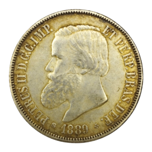 Moeda 2.000 Réis 1889 (D. Pedro II)