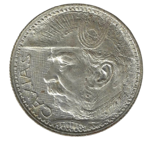 Moeda 2.000 Réis 1935 (Caxias)