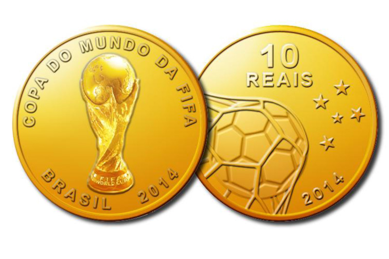 10 Reais Copa do Mundo
