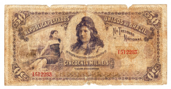 10 Mil Réis Estados Unidos do Brasil