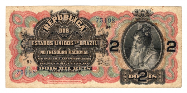 Cédula Antiga Tesouro