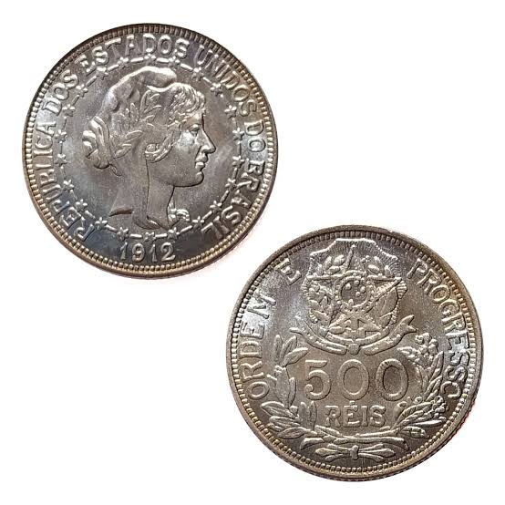 500 Réis 1912 Ligadas