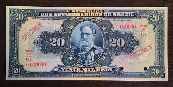 100 Mil Réis D. Pedro II